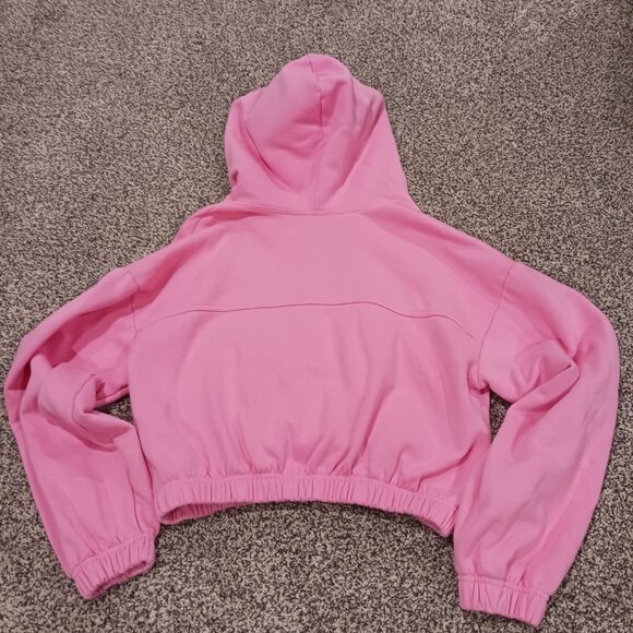 Alo yoga cropped pink half zip pullover - Picture 6 of 7